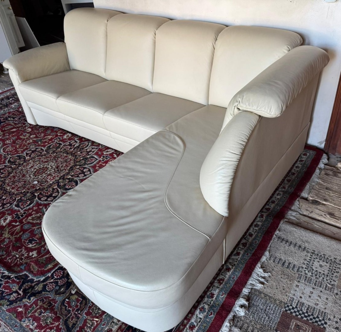 Kožená rohová sedačka, 5249 - 3