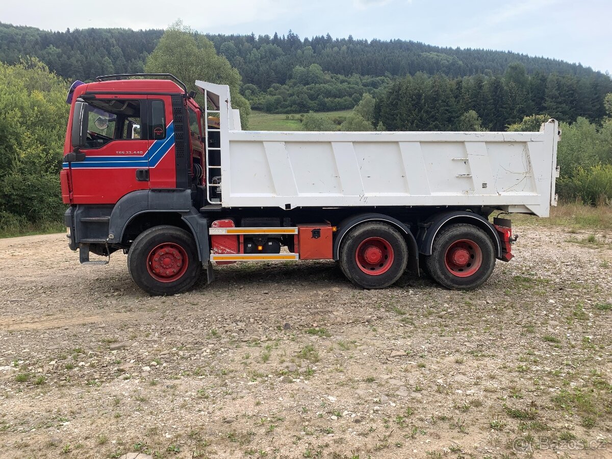 MAN TGS 33.440 sklápač/ťahač - 3