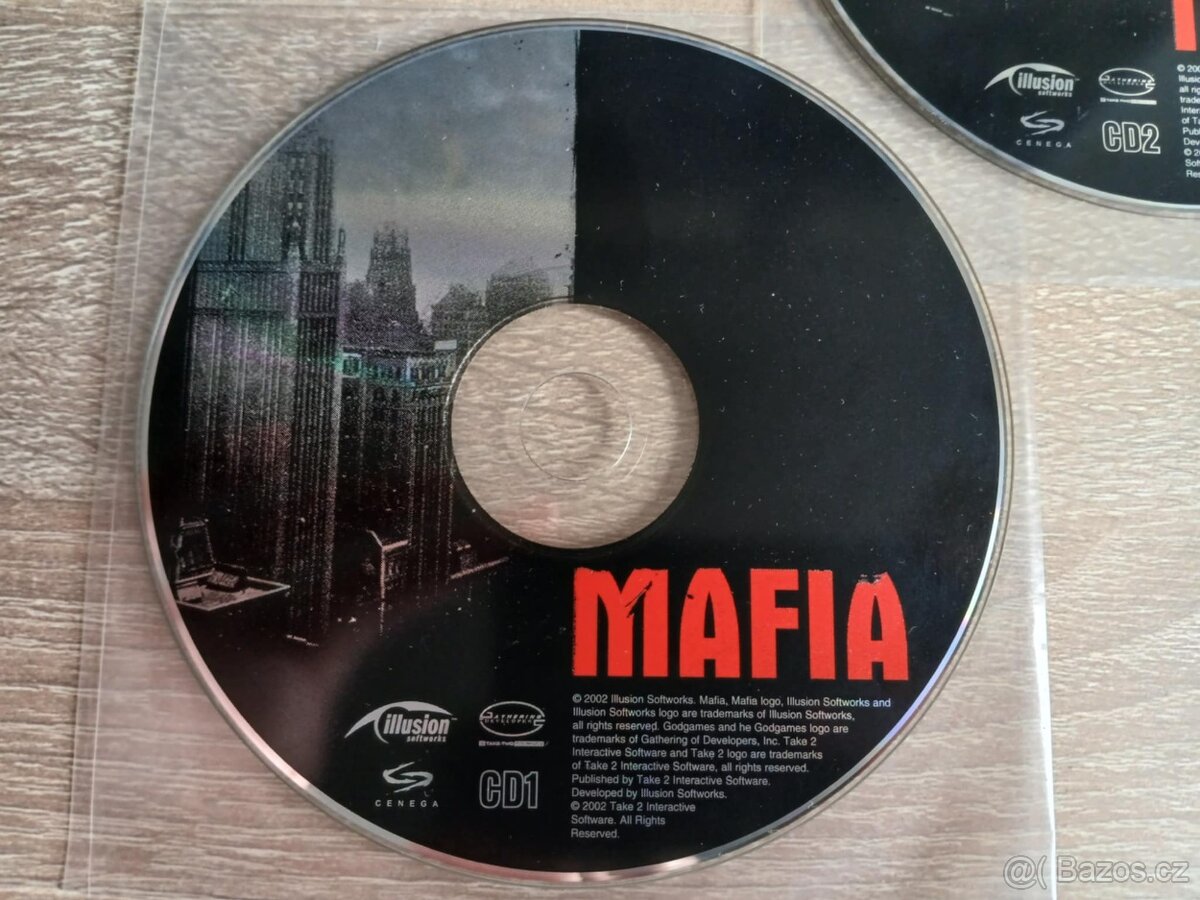 Pc hra Mafia 1 CZ původní CD 2002 BIG BOX - 3