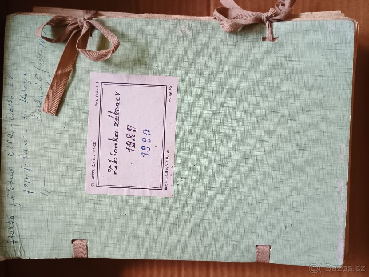 Drážní předpisy, jízdní řády aj. 1 - 3