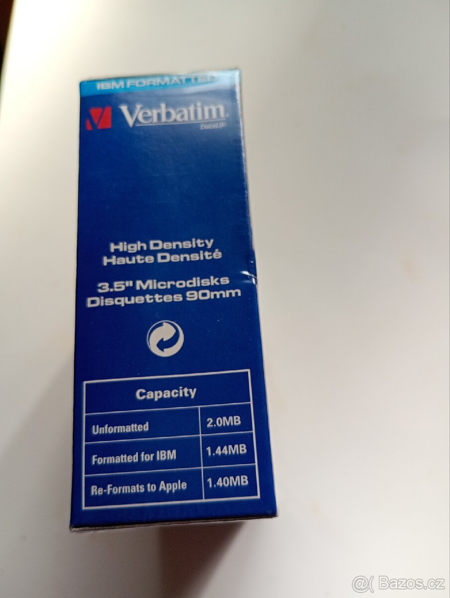 Diskety Verbatim MF2HD - 3
