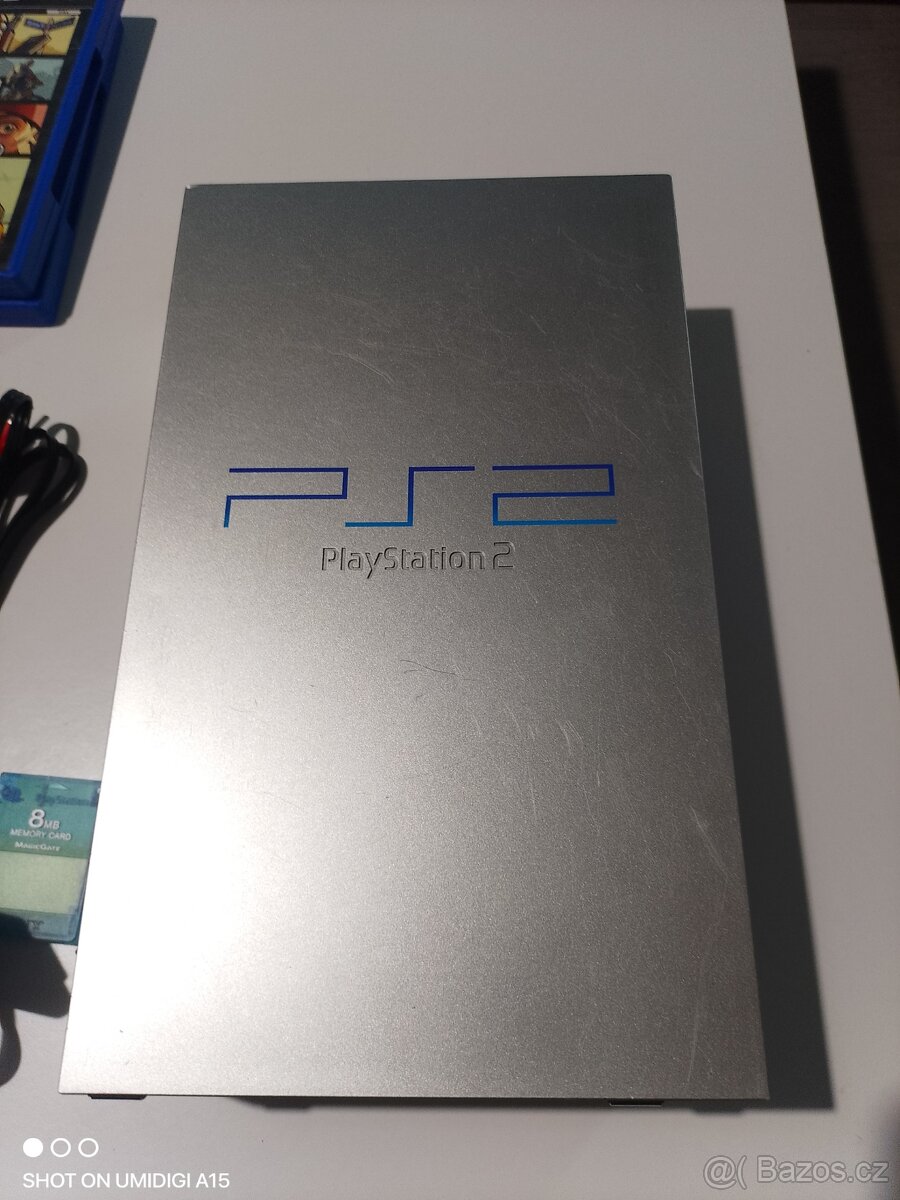 Playstation 2 FAT satin Silver - 3
