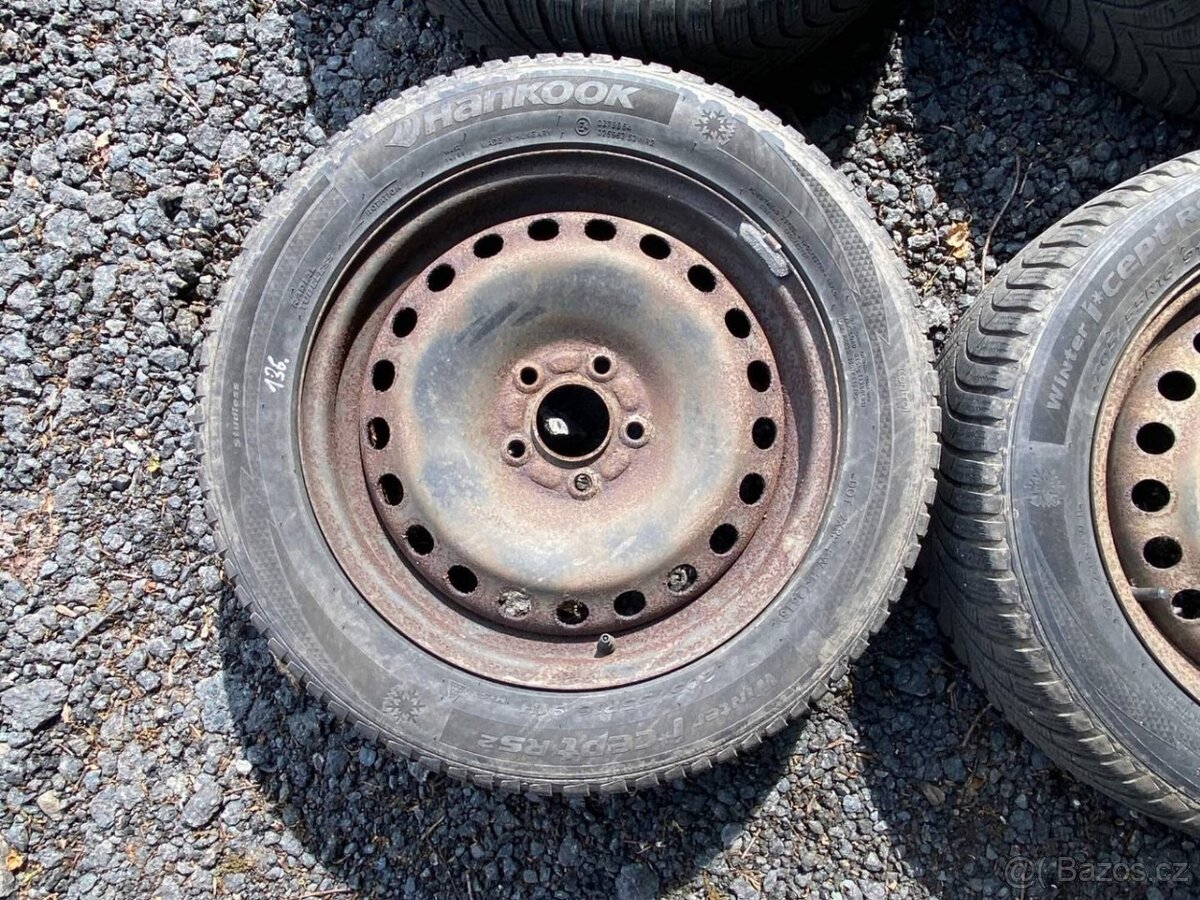 136. sada zimní kola 205/55 r16 5x108 Ford