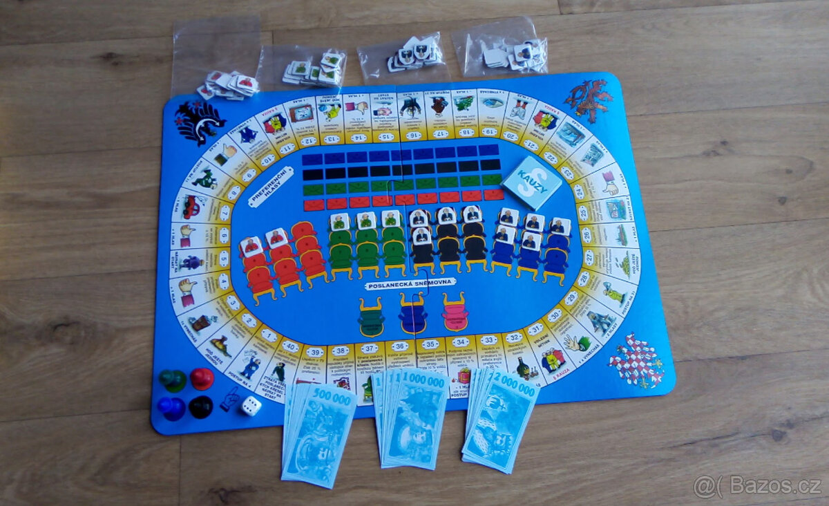 Satirická retro stolní hra Jak vyhrát volby - 3