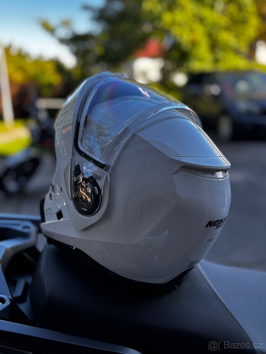 Nová helma Nolan N100-5 L bílá - 3
