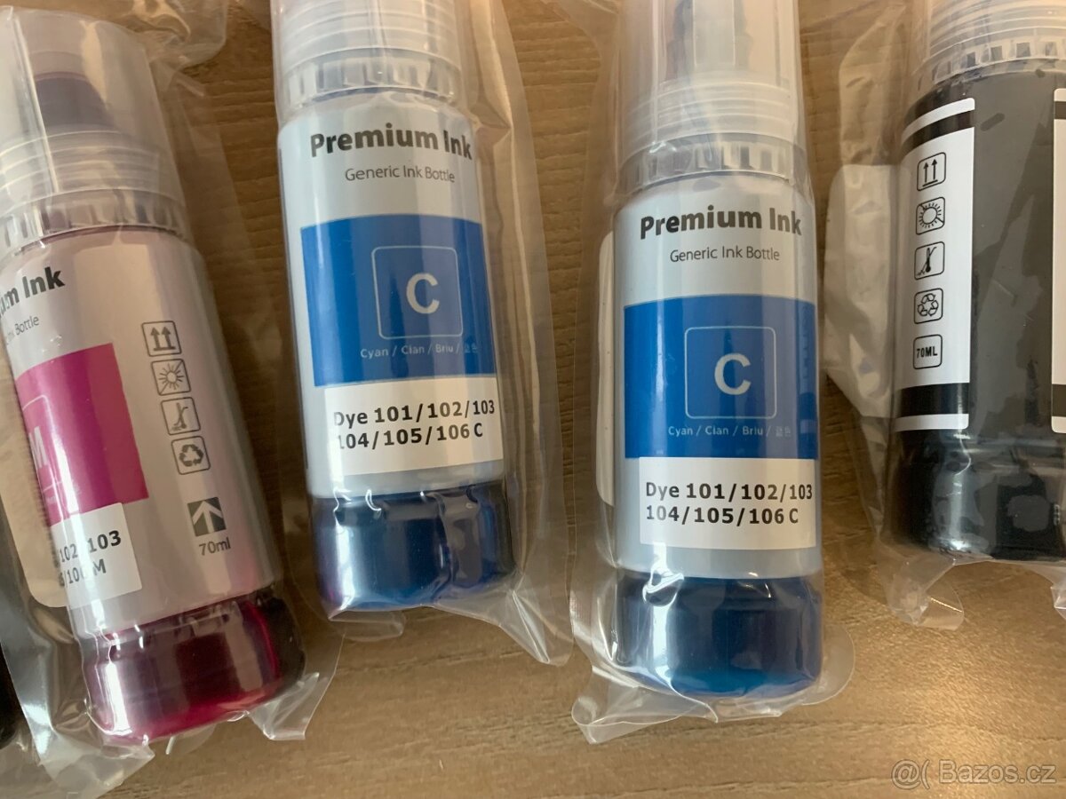 Náplň do tiskárny EPSON, ecotank 103, originál, nové - 3