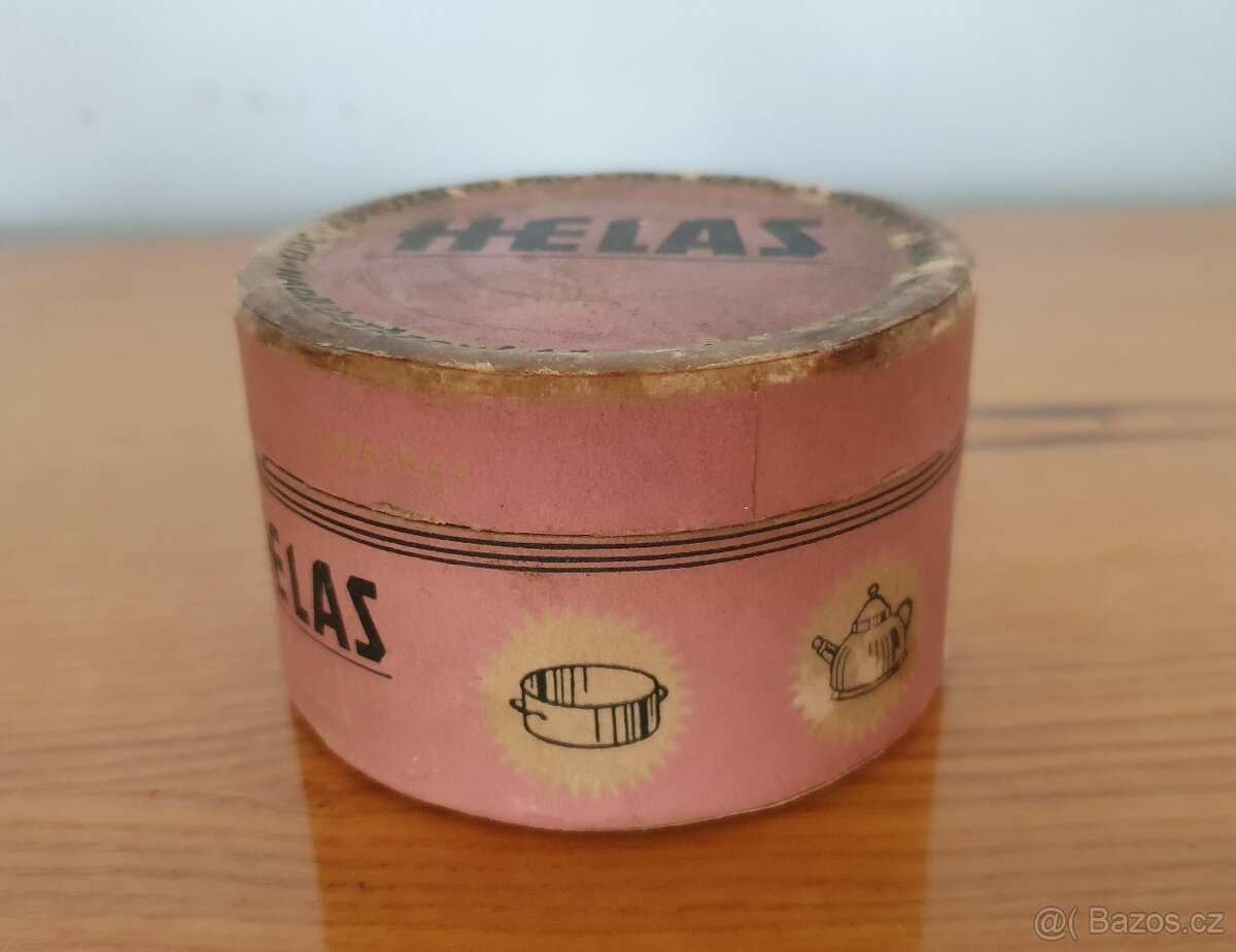 Helas starožitná papírová krabička - 3