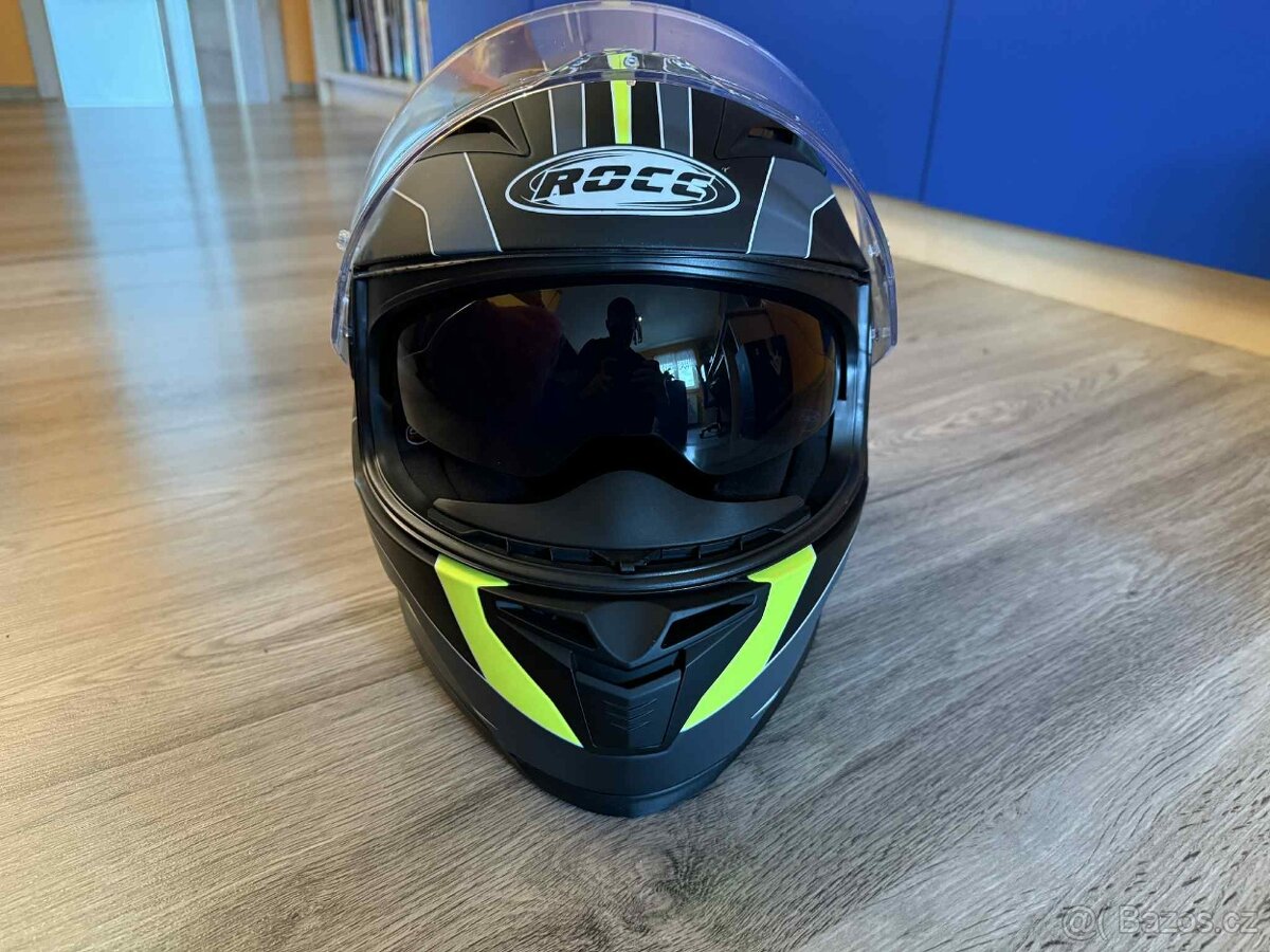 motorkářská helma ROCC - 3