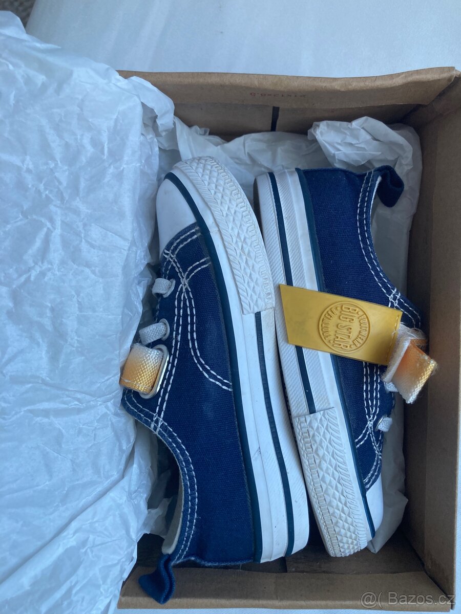 Boticky pro kluka - pláťenky, papučky, ´kroksy ´ - vel. - 3