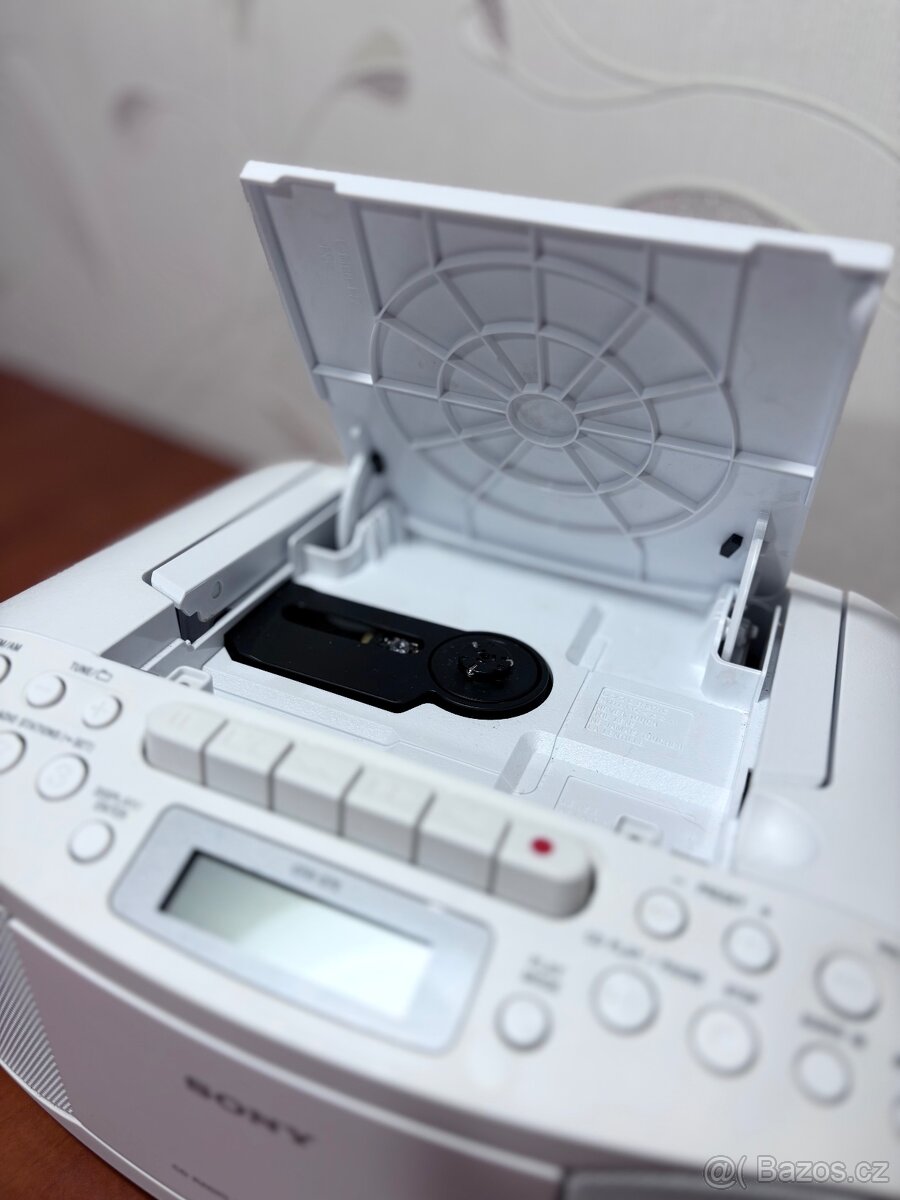 Sony CFD-S70 – rádio, CD přehrávač + kazeta, TOP stav - 3