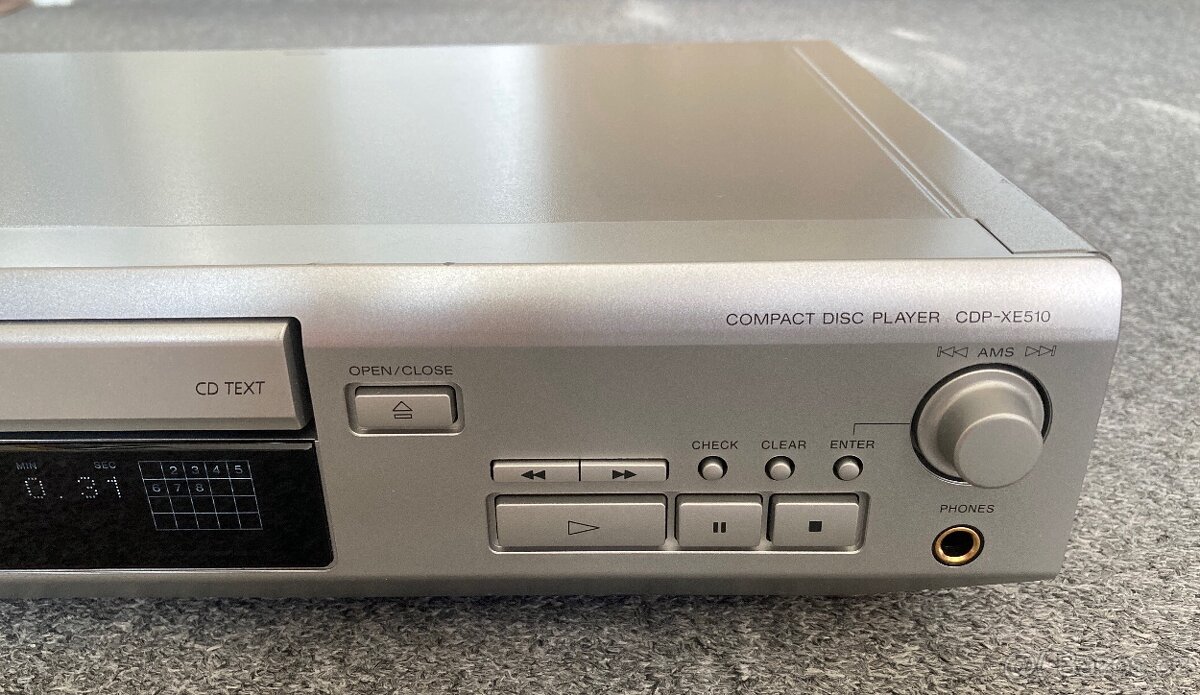 CD přehrávač SONY CDP-XE510 - 3