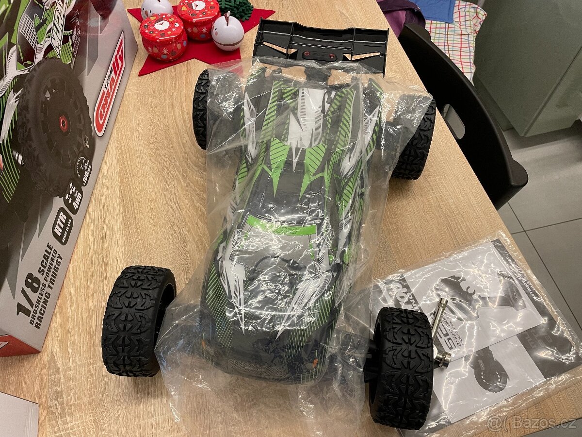 RC AUTO MURACO XP 6S - 1/8 Truggy 4WD - RTR - NOVÉ - 3
