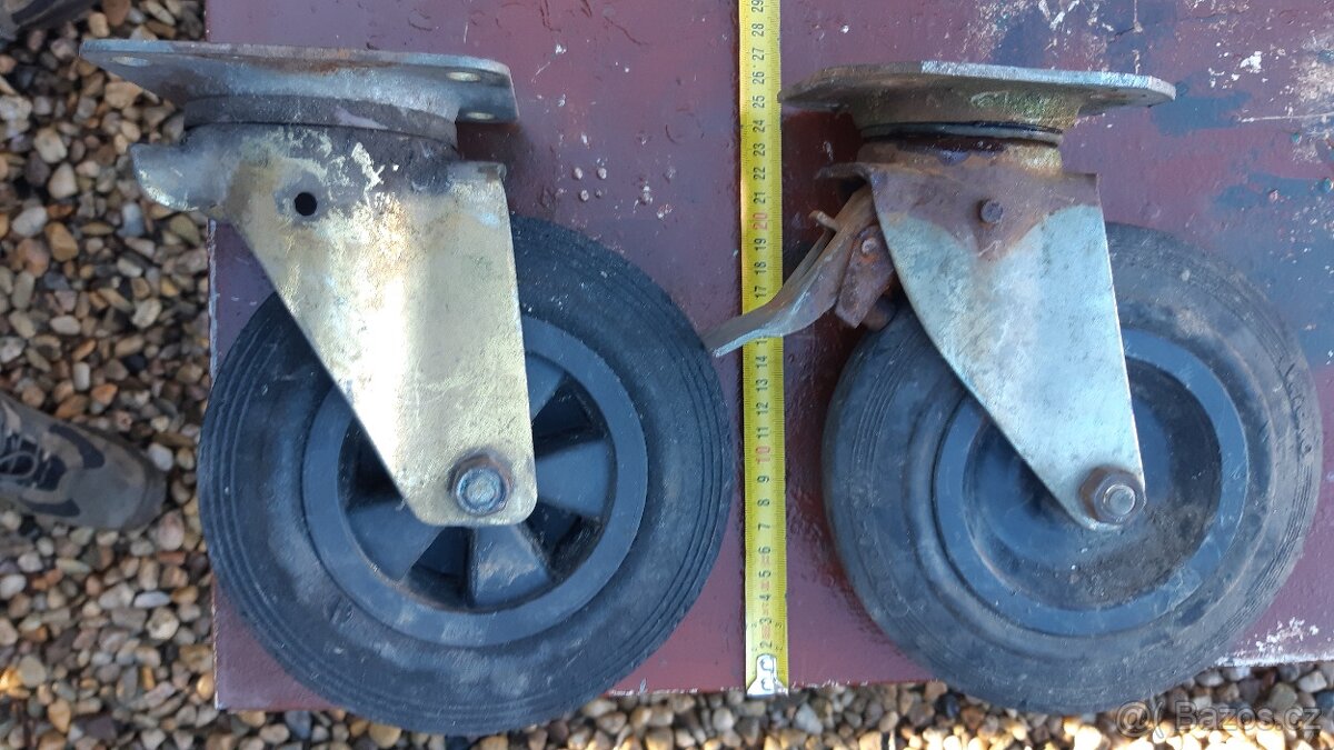 Pojezdová otočná kolečka - 3