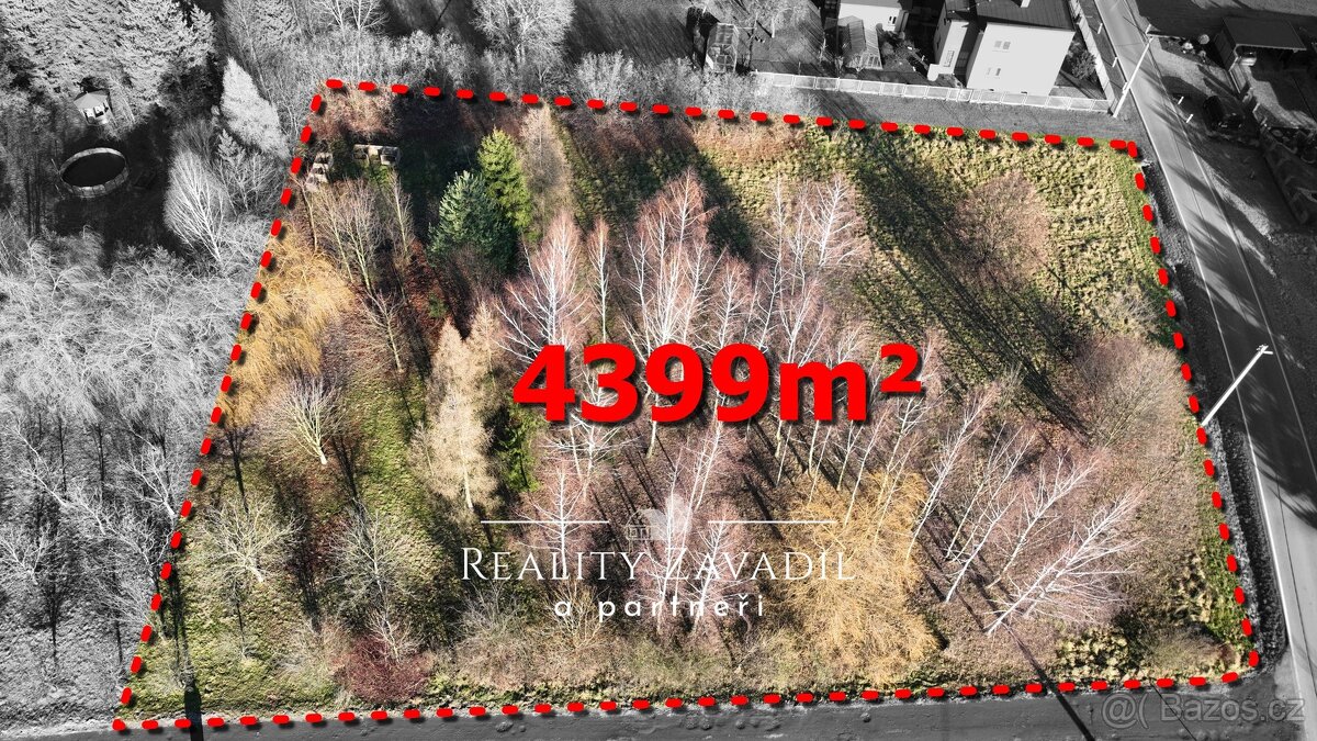 Prodej ,stavební pozemek, 4 399 m², Horní Bludovice - 3