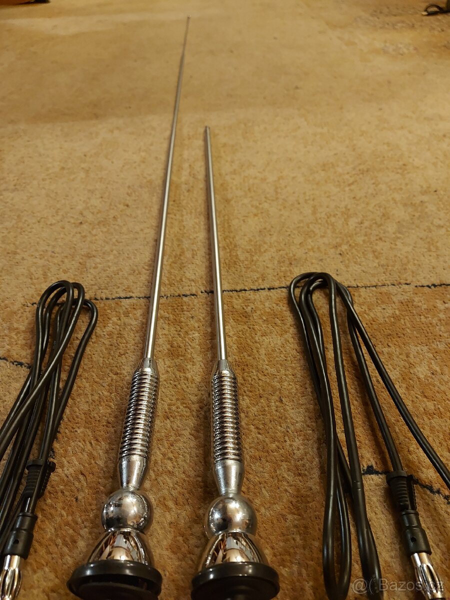 2x Chromové antény Tatra 603 / 613-1/2/3/Speciál - 3