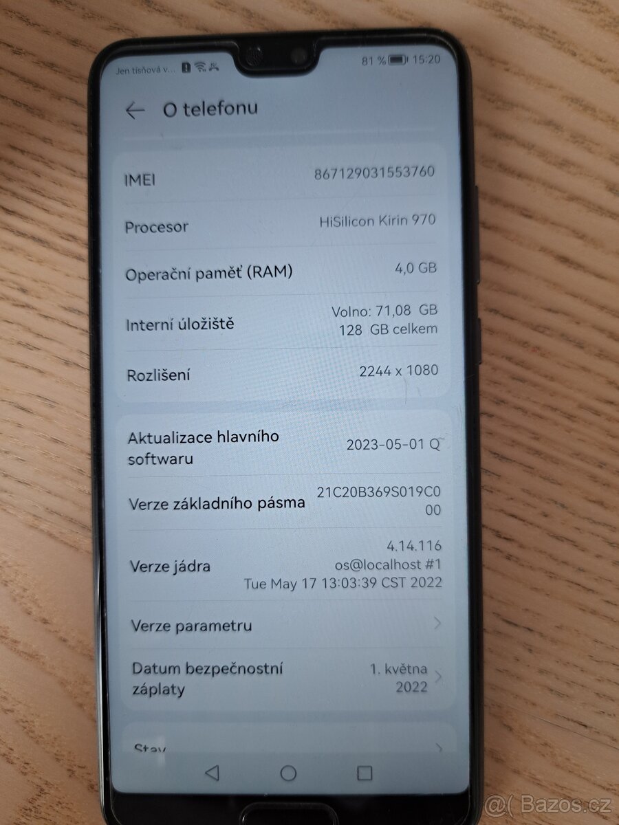 Huawei P20 EM-L09 - 3