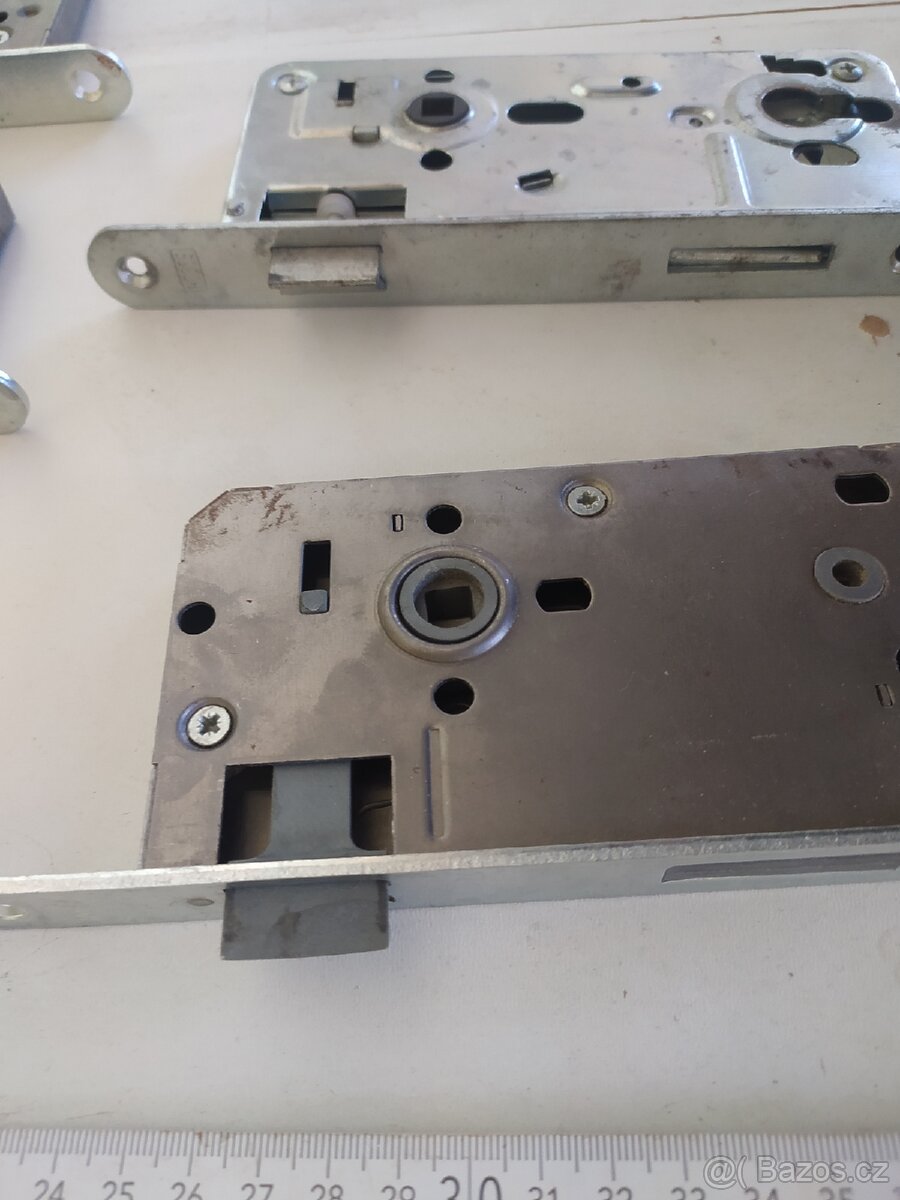 Zámky na dveře vnitřní, 6 ks - 3