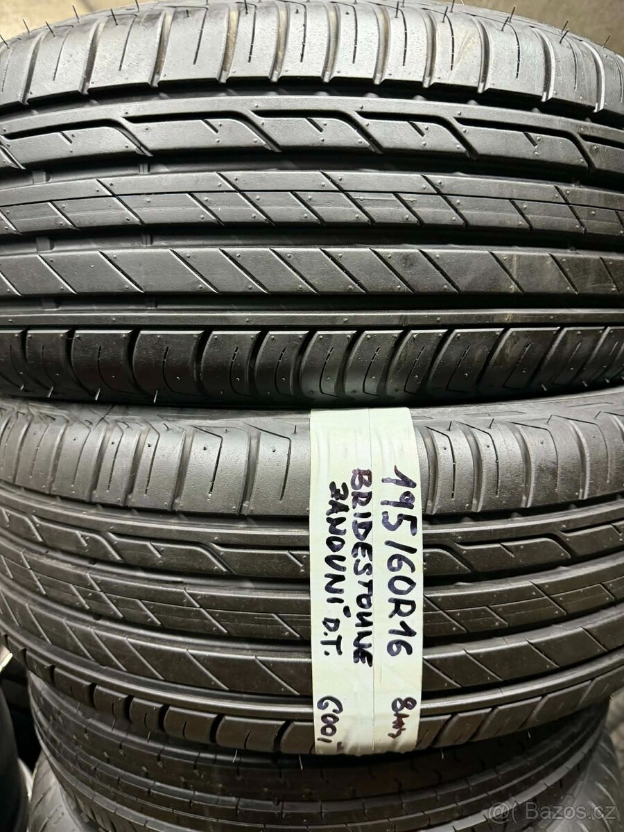 195/60r16 nové Letní Bridgestone - 3