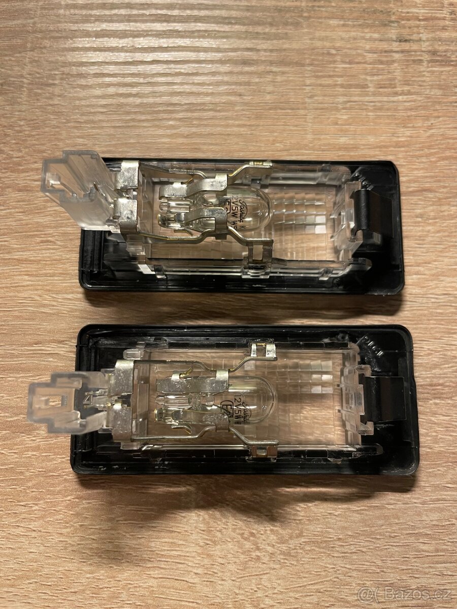 Osvětlení SPZ Škoda,originál - 3