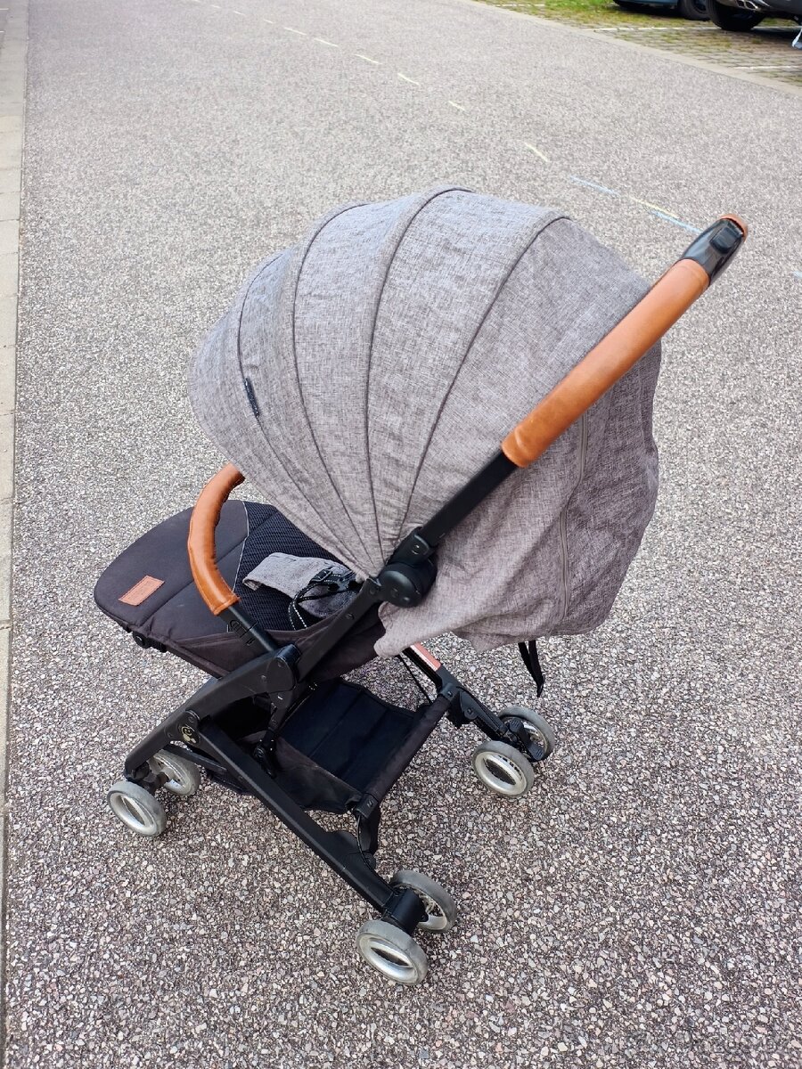 Kočárek gesslein Smiloo Cuby šedá - 3