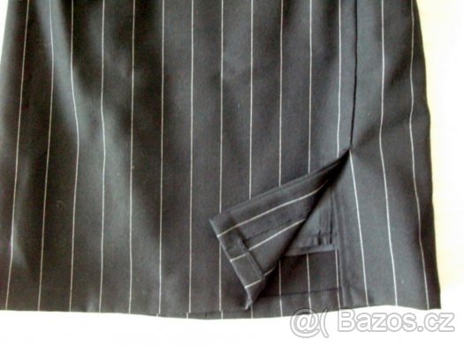 Černá BUSINESS SUKNĚ, V. 36 - 3