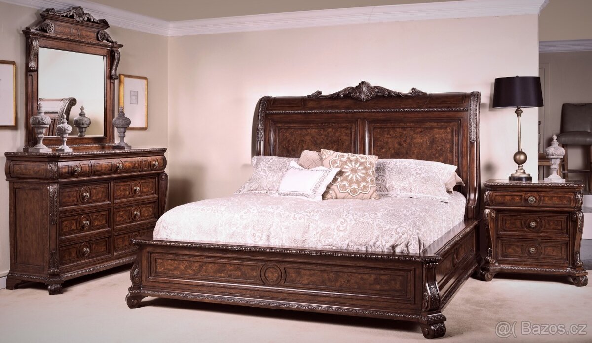 Luxusní ložnice v zámeckem stylu - 3
