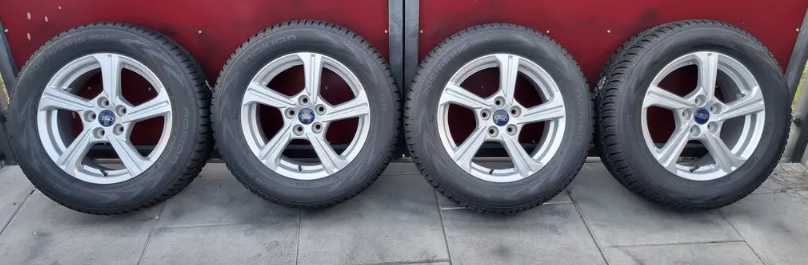 16"NEJET ZIMNÍ OBUT ALU KOLA 5x108 FORD PUMA+ČIDLA - 3