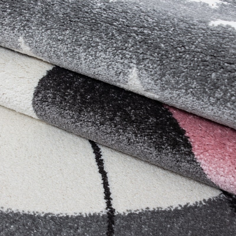 Dětský koberec Kids 550 pink s kočičkou (N.O.V.Ý) - 3