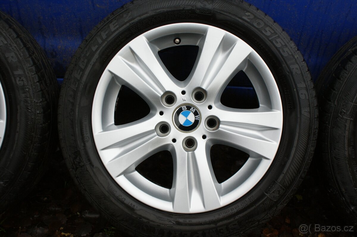 R16 alu kola originál BMW 5x120 případně take T5 T6 Opel - 3