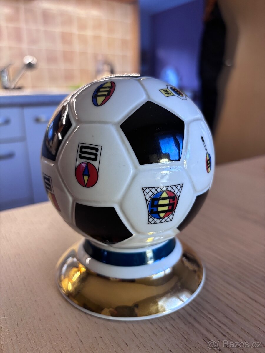 Porcelánový míč AC Sparta - 3