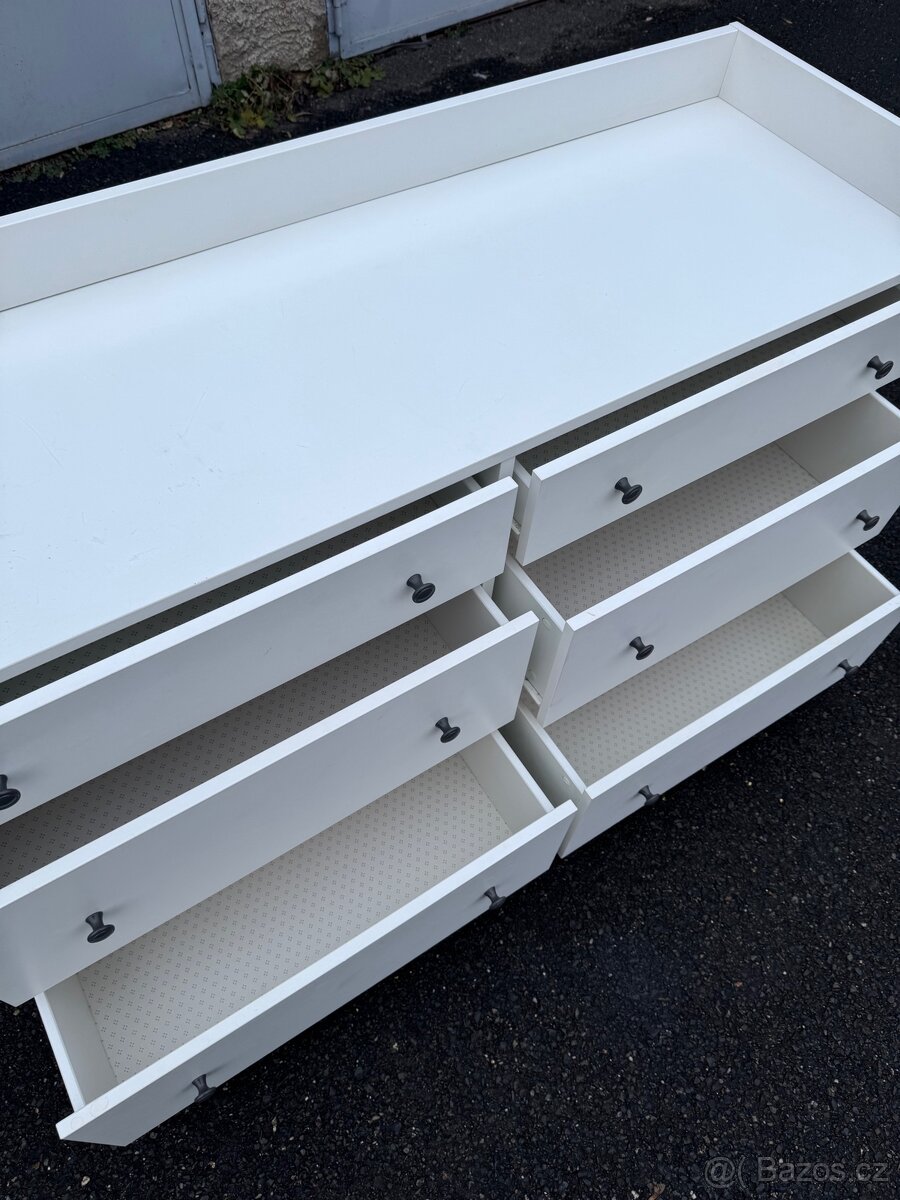 Ikea Hauga komoda 6 zásuvek - 3