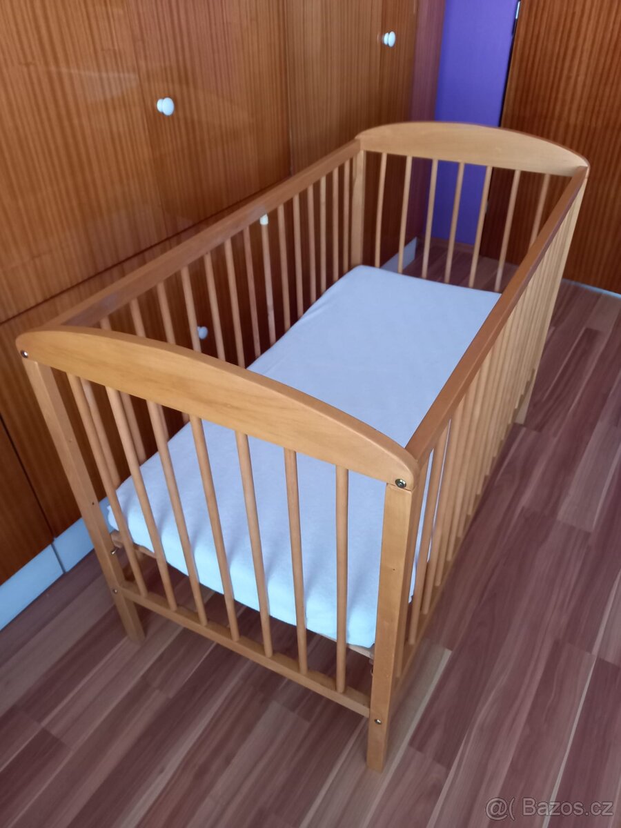 Postýlka pro děti dřevěná - 3