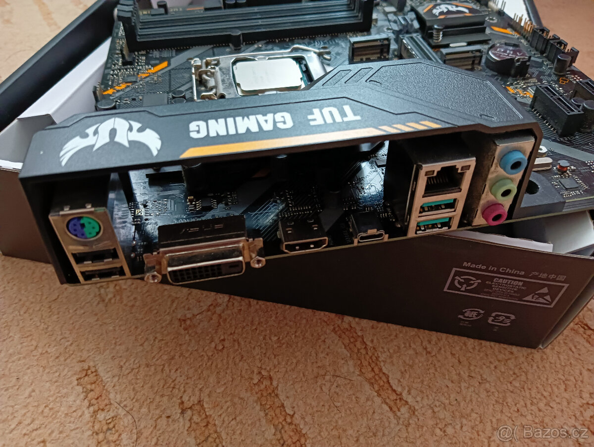 MB ASUS TUF B360M-PLUS GAMING + CPU + RAM 16GB, sock. 1151 - 3