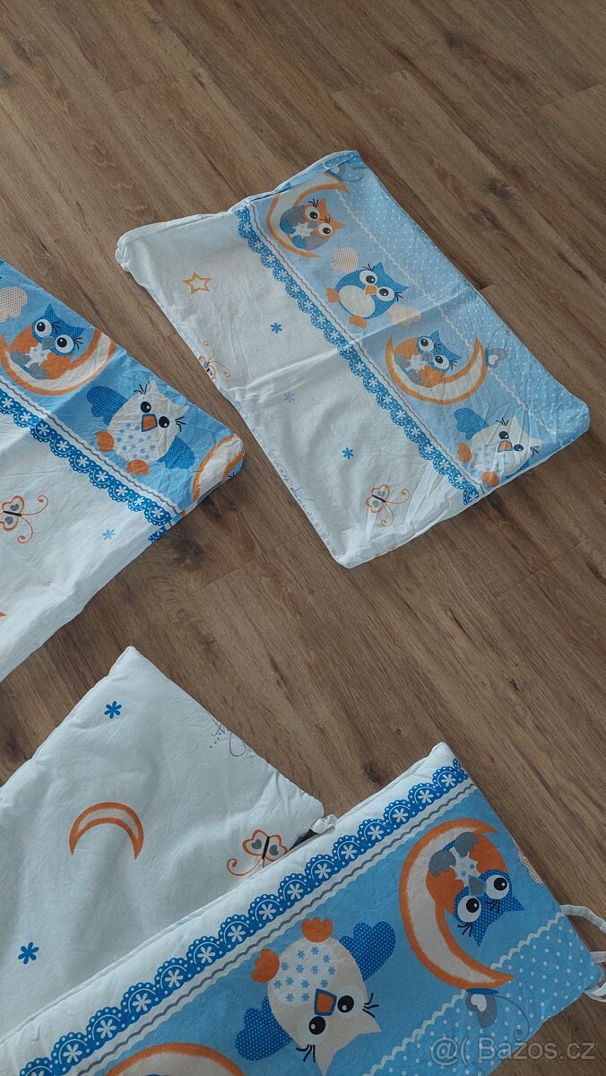 Dětské povlečení do postýlky + nový mantinel - 3
