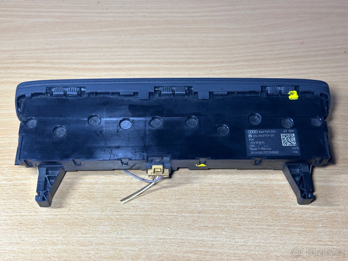 Panel ovládání Audi A4, A5 8W - 3
