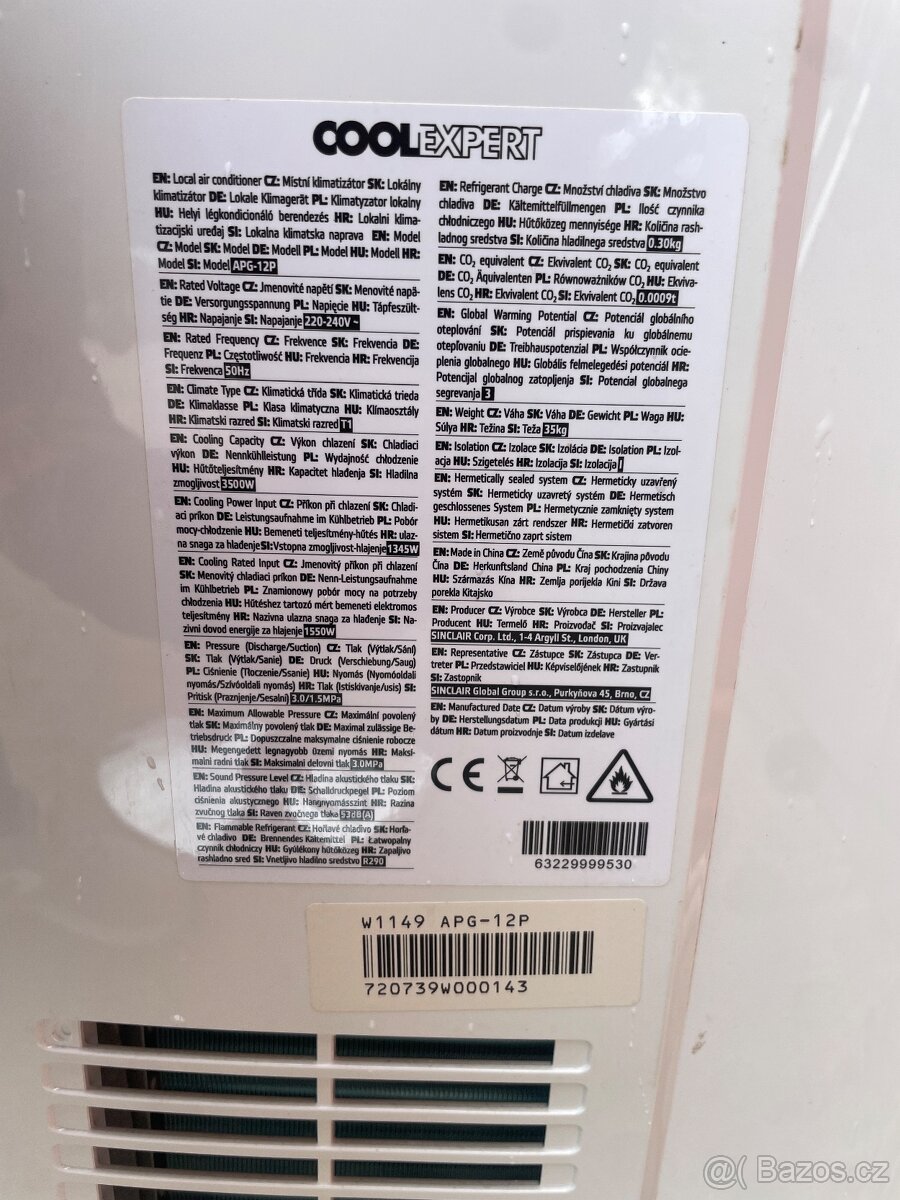 Mobilní klimatizace Cool Expert - 3