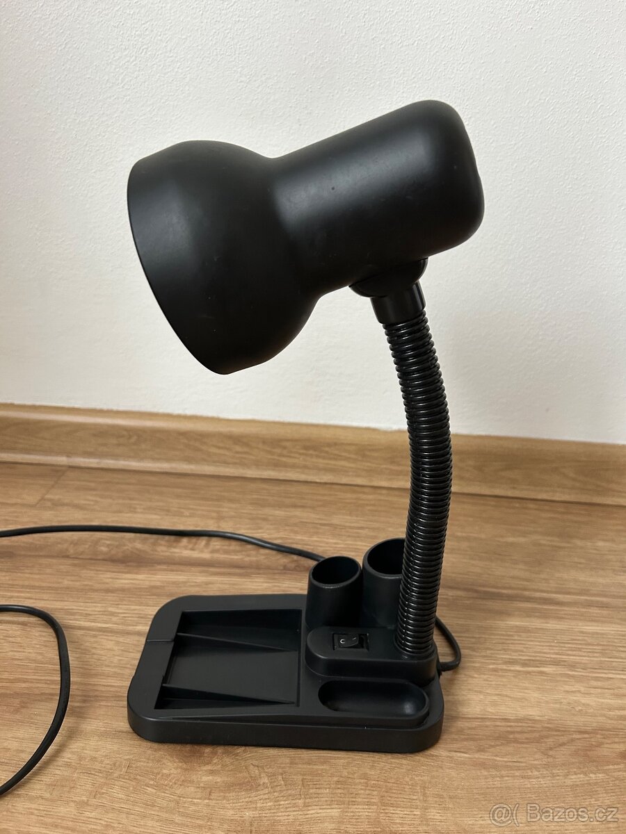 Černá stolní lampička - 3