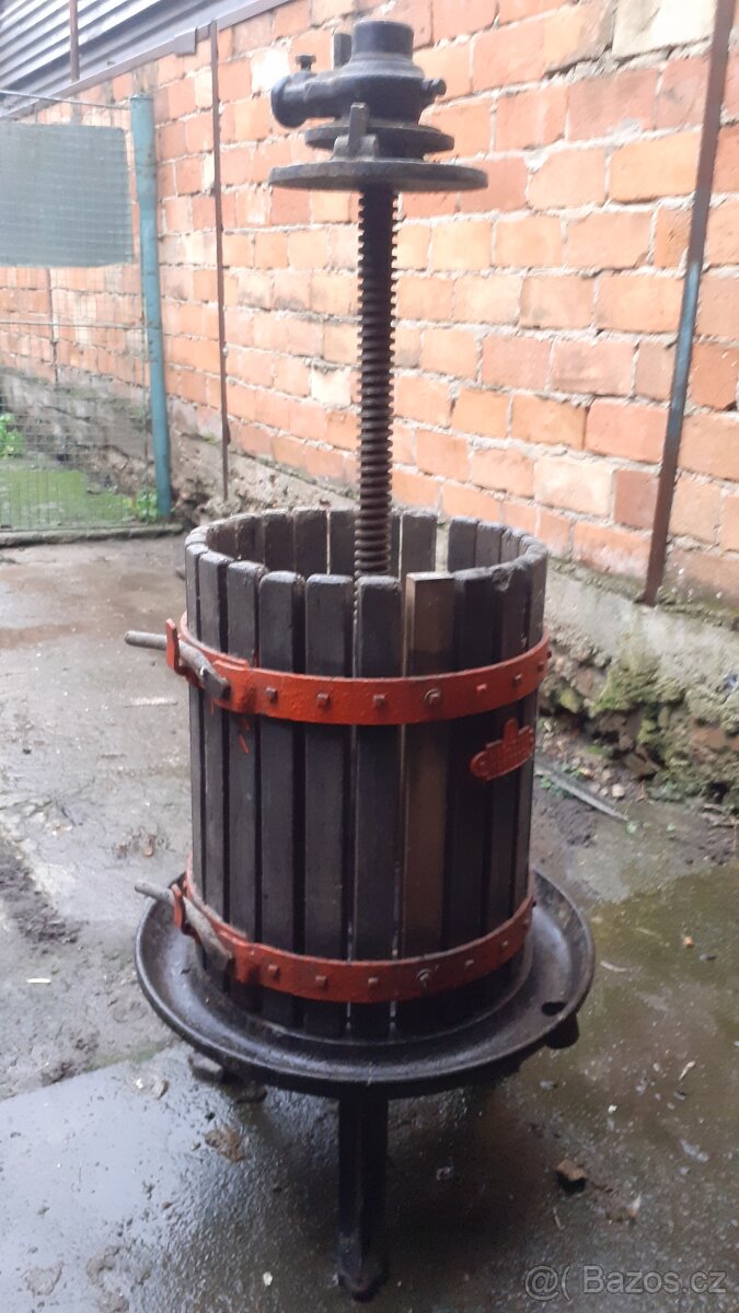 Vinařský lis (pres) - 3