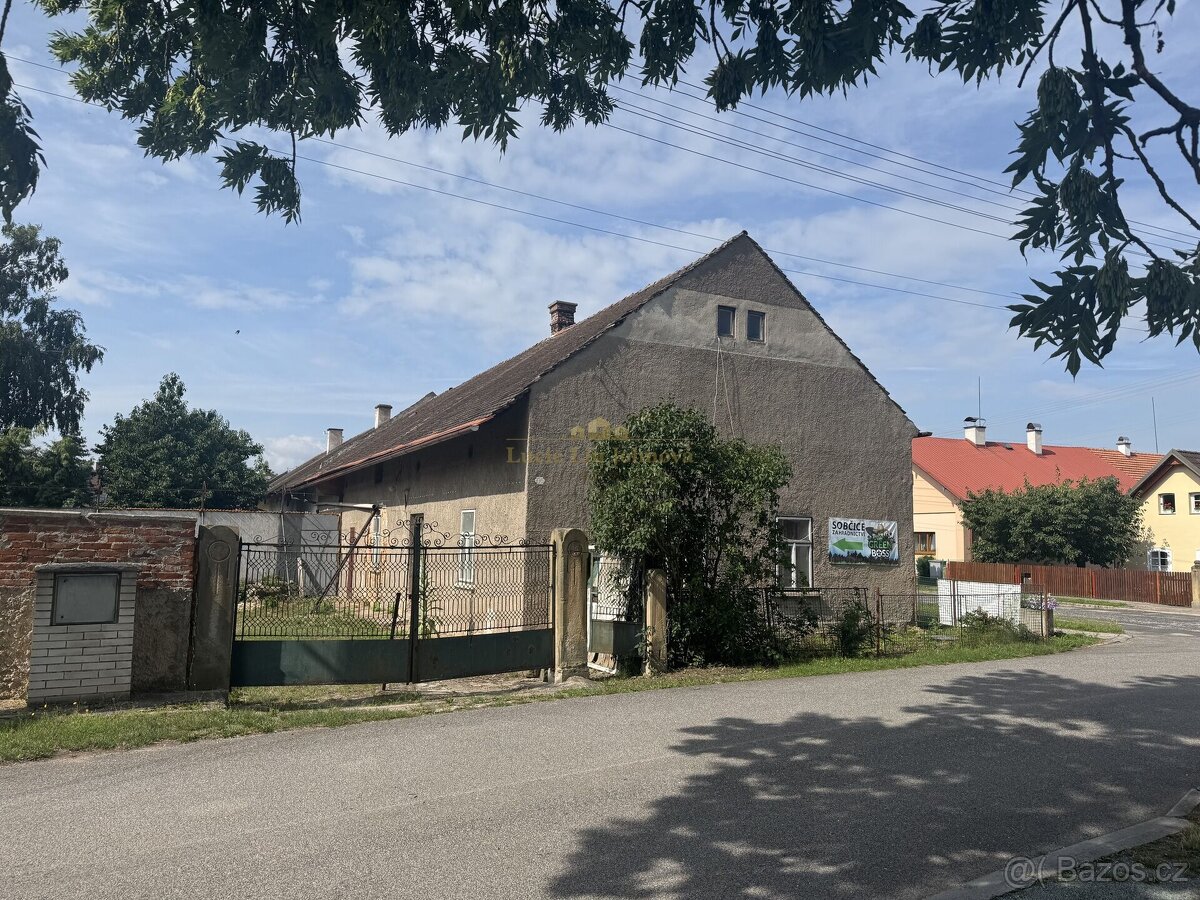 Prodej venkovského stavení, pozemek 889 m2, obec Sobčice, ok - 3