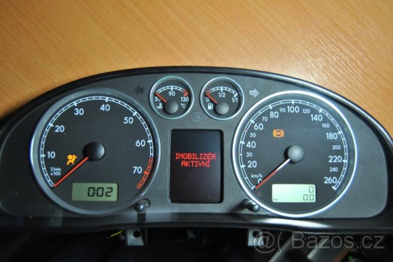 Budíky maxidot Passat 3B0920849, benzín, PIN, NOVÝ DISPLEJ - 3