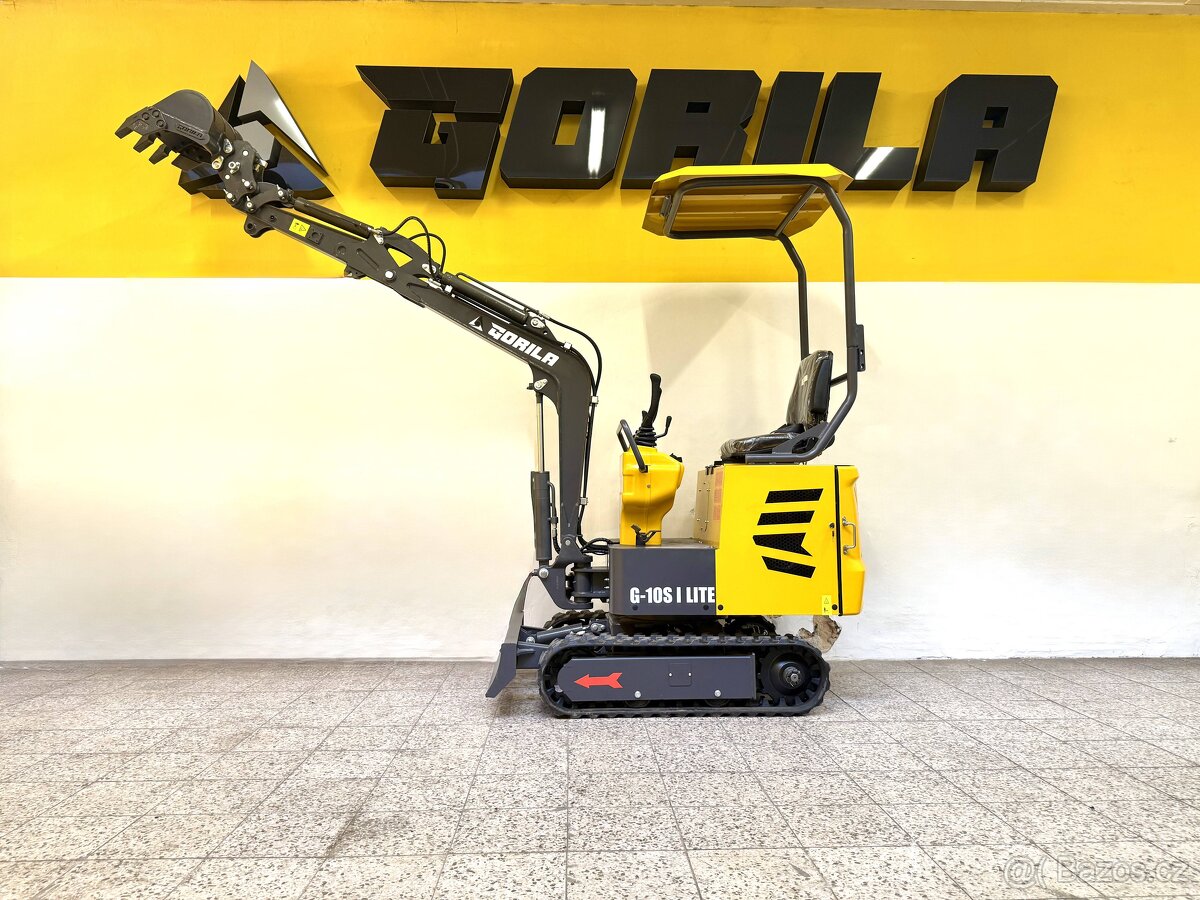 Minibagr G10S l LITE MEGA AKCE 72.000kč - 3