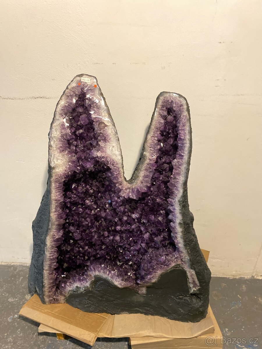 Obří ametystová geoda – 392 kg TOP kvalita, hluboký lesk - 3