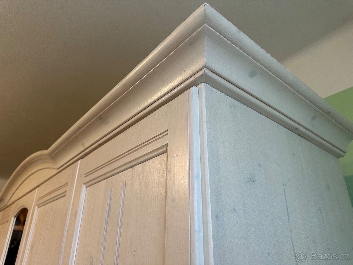 Jitona Veneto, skříň šíře 267cm, komplet, masiv - 3