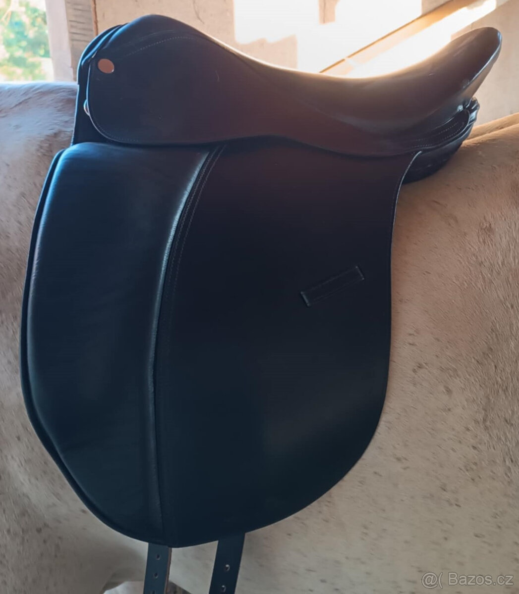 Drezurní sedlo s koženou kostrou 16.5-17posedlí - 3