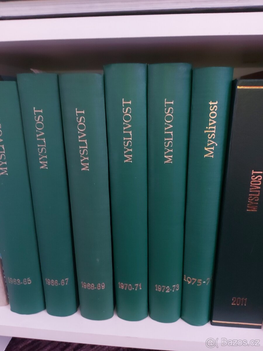 Svázané časopisy myslivost - 3