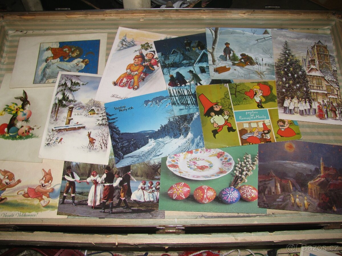 staré pohlednice, svět, různé - 3