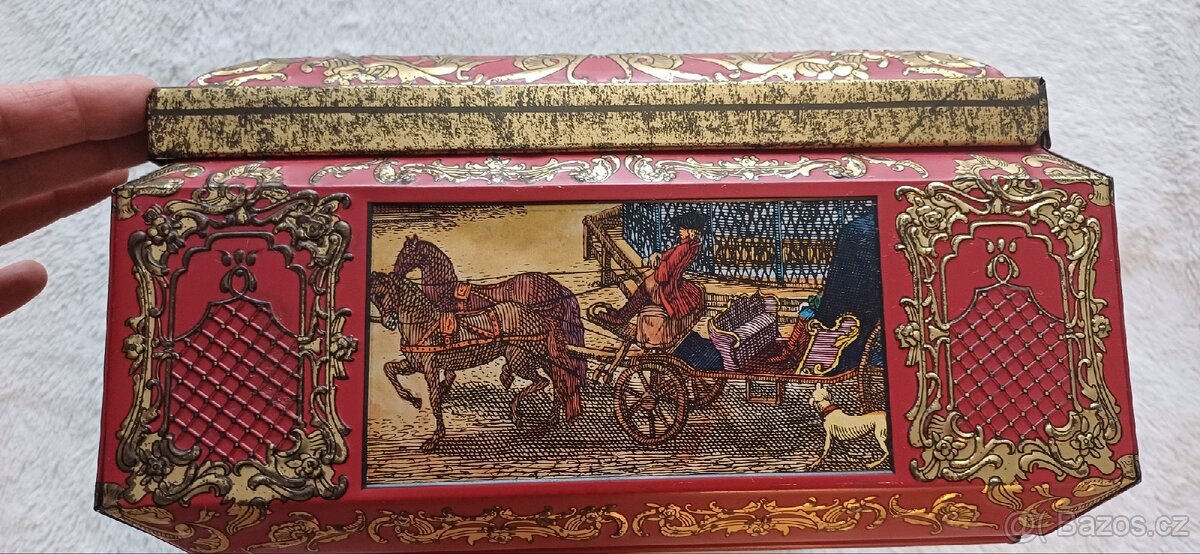 Stará plechová dóza Schmidt - 3