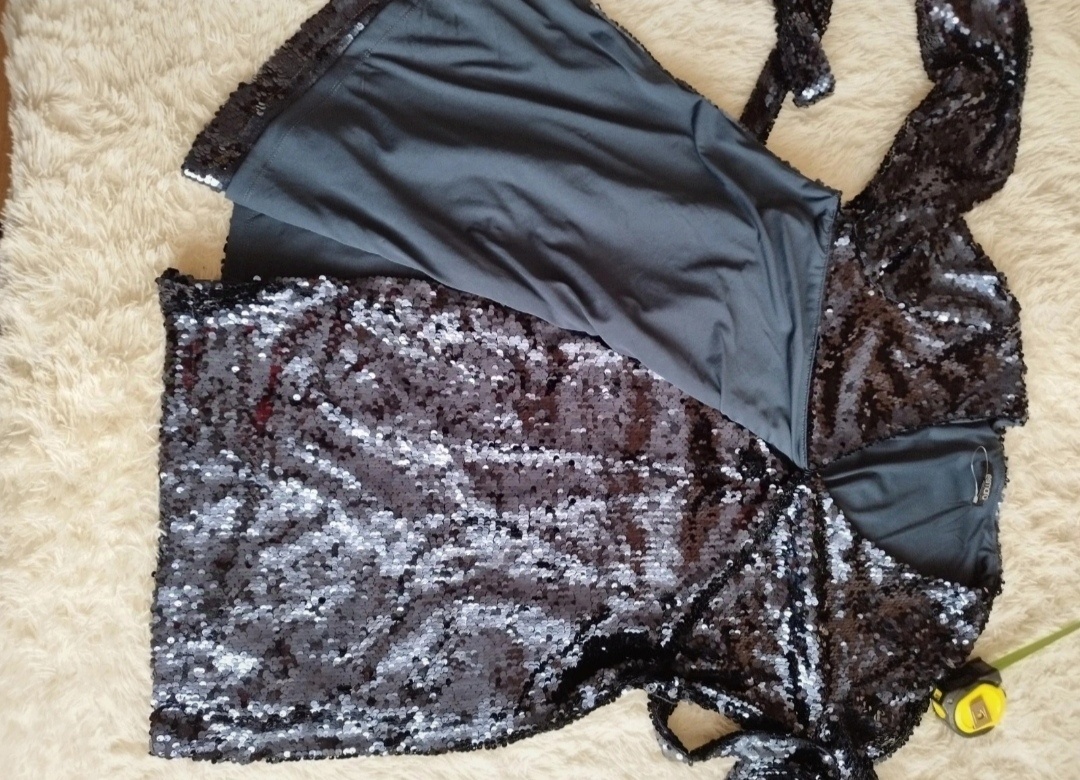 Nové flitrove šaty vel.42-44 - 3