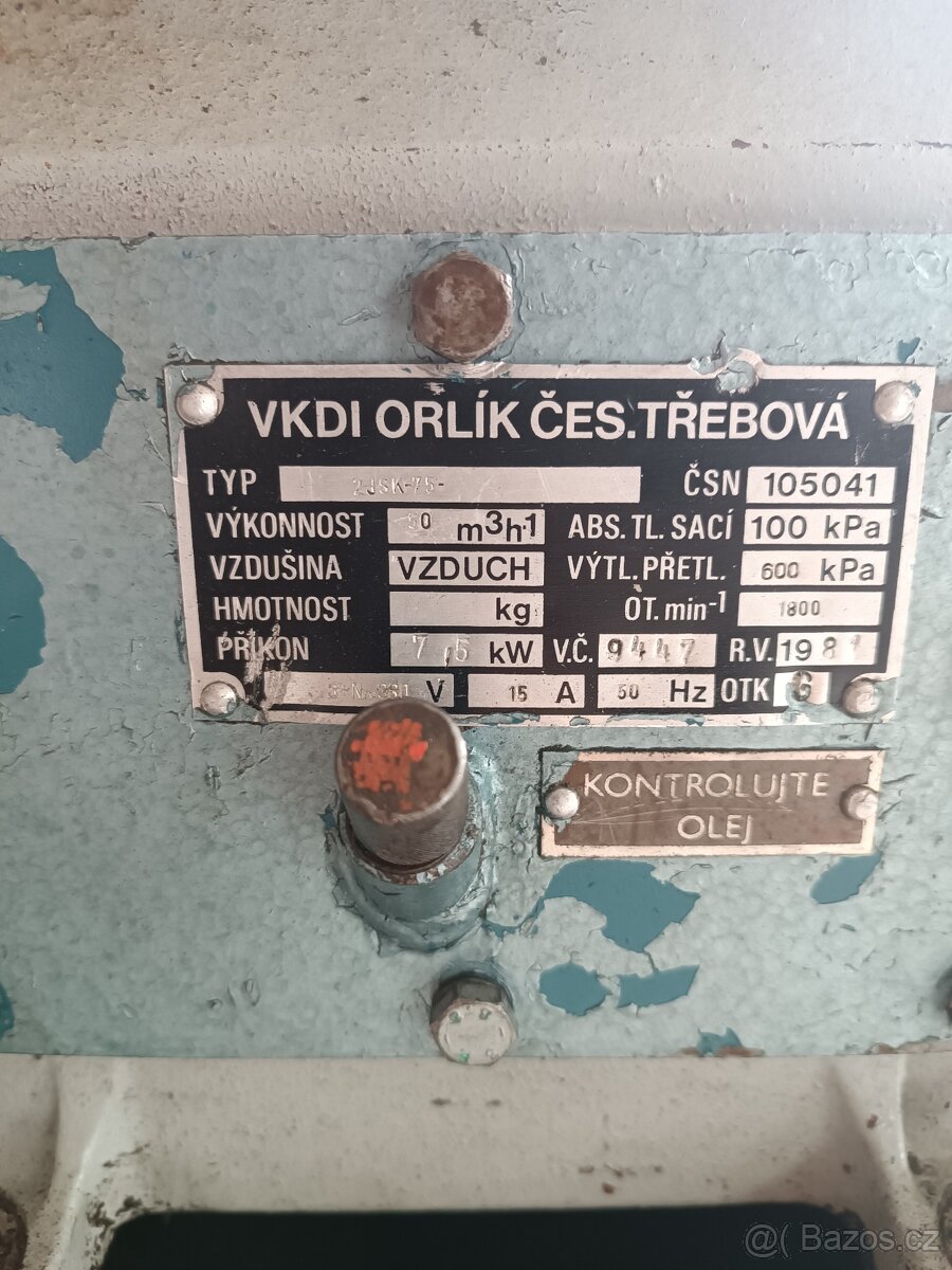 Kompresor Orlík 2pístový - 3