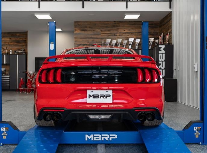 Vyfuk Mustang cupe 2015-2023 MBPR 4 koncovky